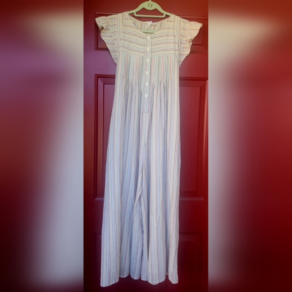 A Piece Apart Oaxaca Multicolor Stripe and Cream Jumpsuit Size 4 with flaws - Picture 5 of 13